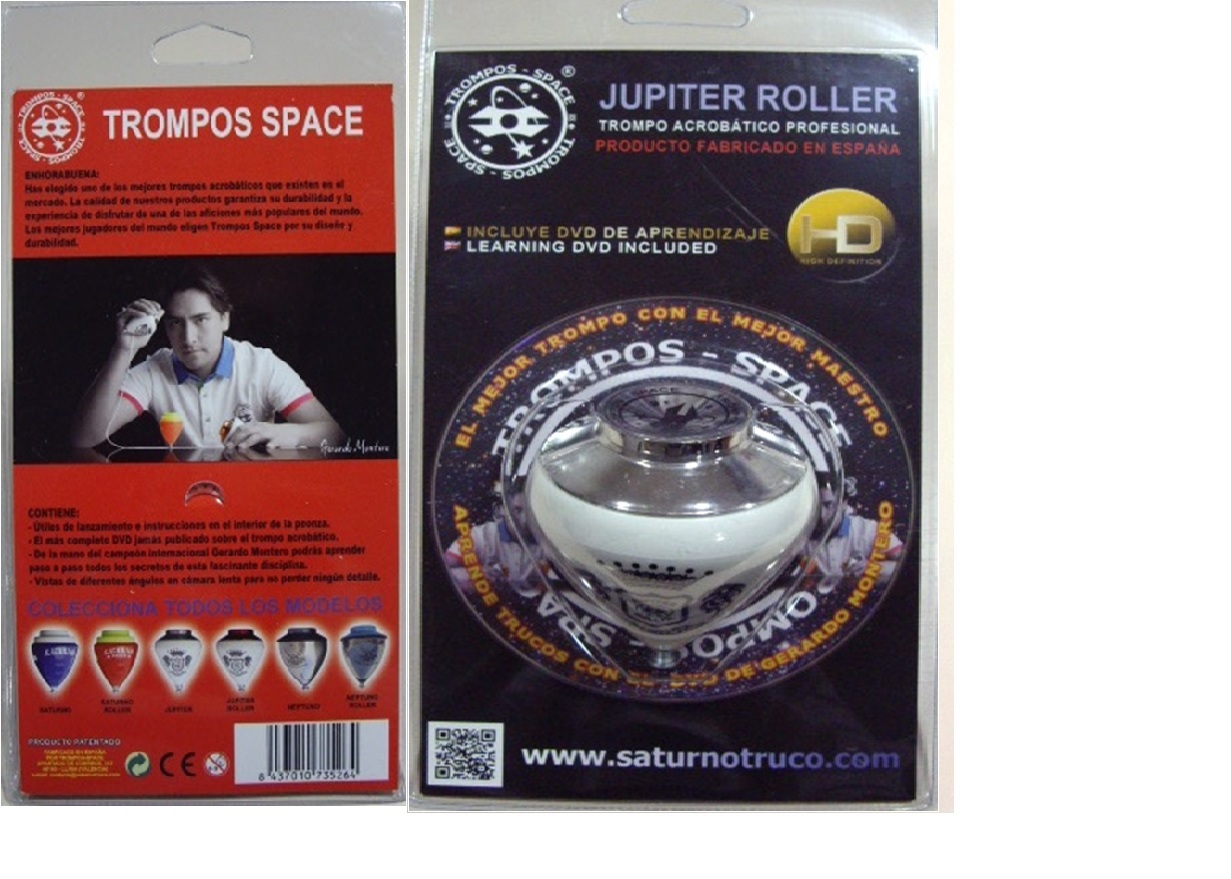 TROMPO JUPITER ROLLER CON DVD 