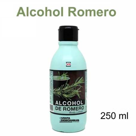 Alcohol Romero Kelsia 250 ml. Alcohol para masajes.