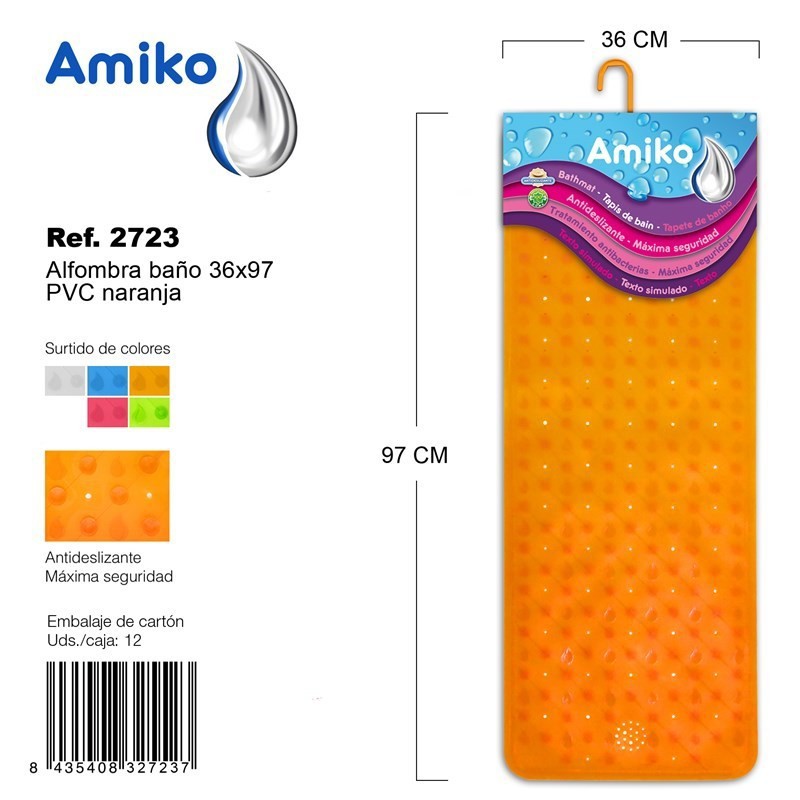 ALFOMBRA BAÑO AMIKO