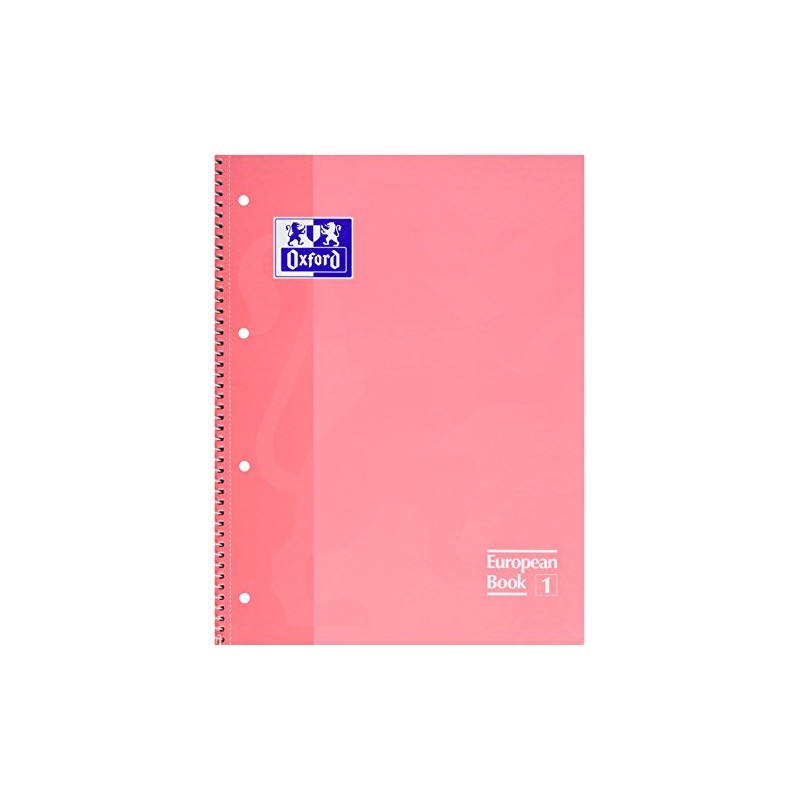 LIBRETA OXFORD A4 - CUADROS ROSA 