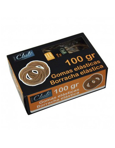 GOMAS ELASTICAS 100GR OFFICE CLUB 100 MM 