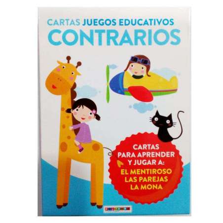 CARTAS JUEGOS EDUCATIVOS EDICARDS 
