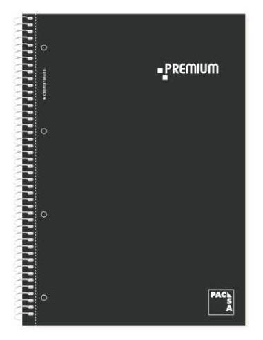 LIBRETA PREMIUM 5 COLORES A4 160H 5X5 70GRS TAPA DURA