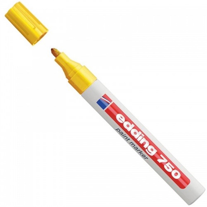 MARCADOR DE TINTA OPACA 750 AMARILLO 