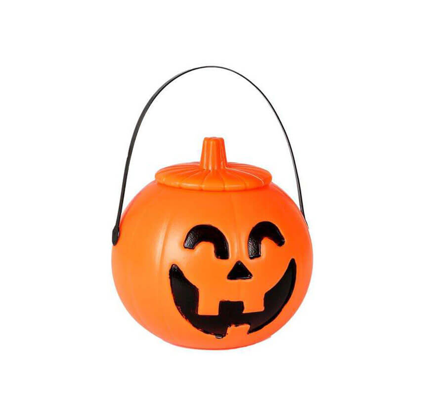 Calabaza cesto con tapa 18cm