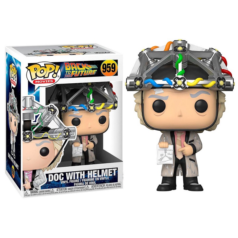FUNKO POP! DOC WITH HELMET 959 - BACK TO THE FUTURE