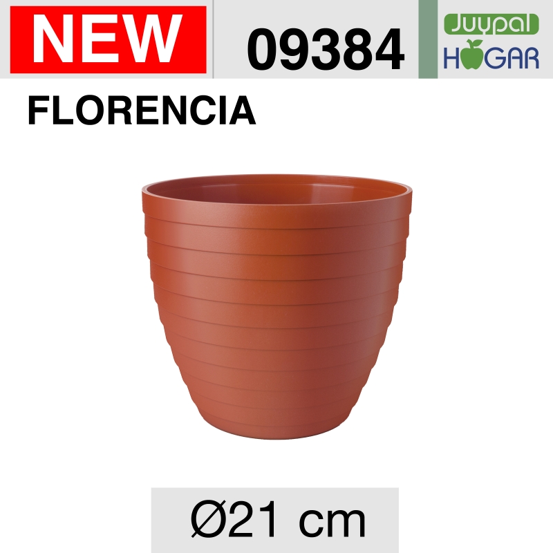 MACETA FLORENCIA TERRACOTA Ø21X19 cm. 