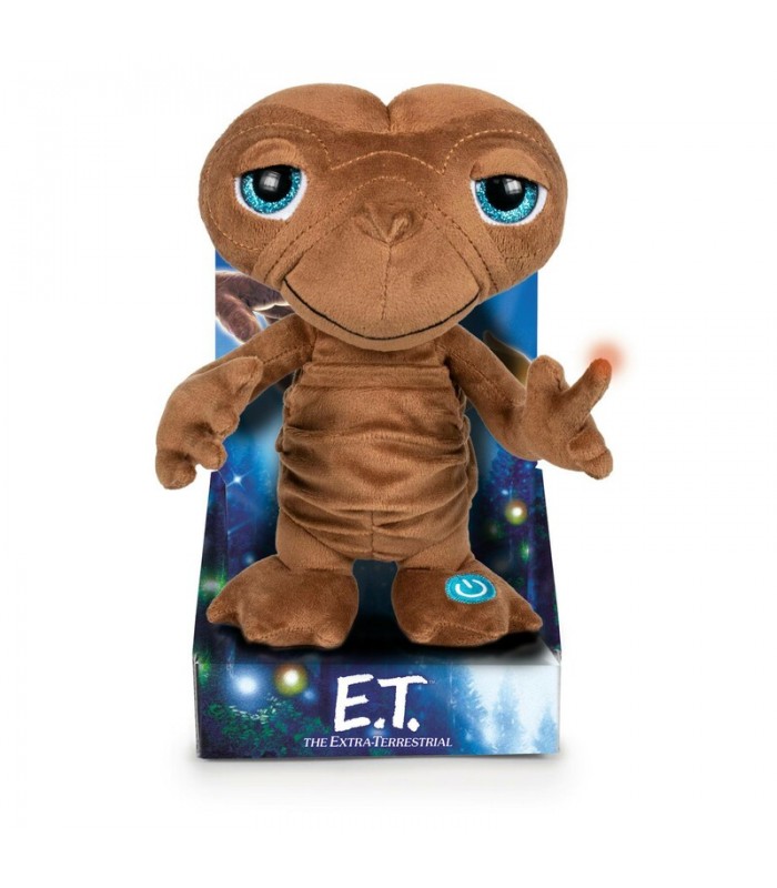 Peluche E.T. El Extraterrestre Luz y Sonido Español 25cm