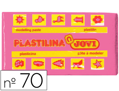 PLASTILINA 50 GRMS. ART. 70 ROSA 