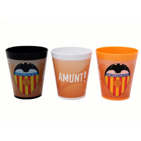 SET 3 VASOS VALENCIA CLUB DE FUTBOL - 2613024