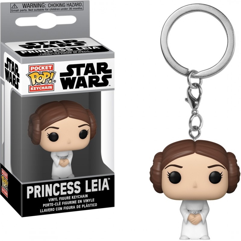 LLAVERO POCKET POP! PRINCESA LEIA 